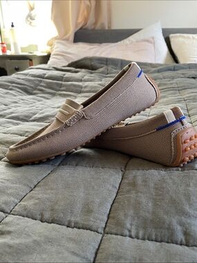 Rothy’s driver flats light taupe 7